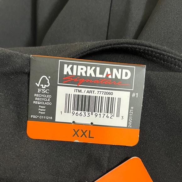 NWT Kirkland Signature Black Ankle Dress Pants - Picture 9 of 12